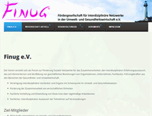 Tablet Screenshot of finug.org